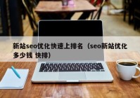 新站seo优化快速上排名（seo新站优化多少钱 快排）