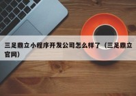 三足鼎立小程序开发公司怎么样了（三足鼎立官网）